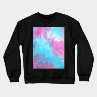 Summr Tie Dye Pink Pop Crewneck Sweatshirt